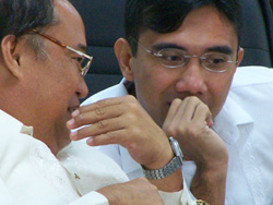  Board Memeber Domingo Oso and Board Member Niel Tupas,Jr.